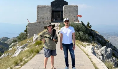 Балтон с представником ФЦЦГ на Ловћену