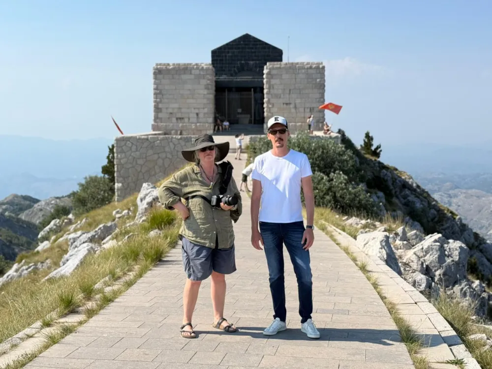 Балтон с представником ФЦЦГ на Ловћену