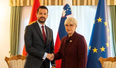 Milatović:&nbsp;Slovenija snažno podržava evropske integracije Crne Gore