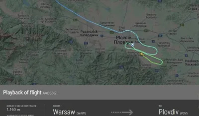 Let Ursule fon der Lajen na mapi radara