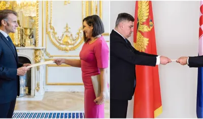 Ambasadori Crne Gore u Francuskoj i Hrvatskoj predali akreditivna pisma