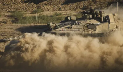 Tenkovi blizu centra Gaze