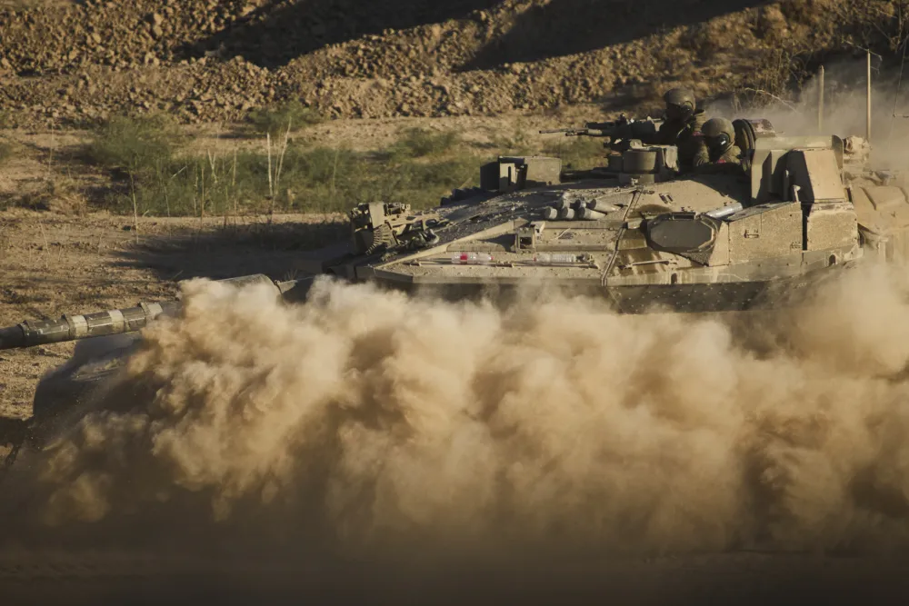 Tenkovi blizu centra Gaze