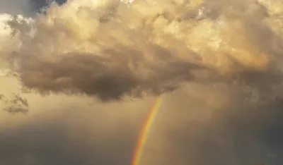 Kad duga prelomi nebo iznad Kra&scaron;ića