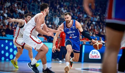 Sa meča Srbija - Turska