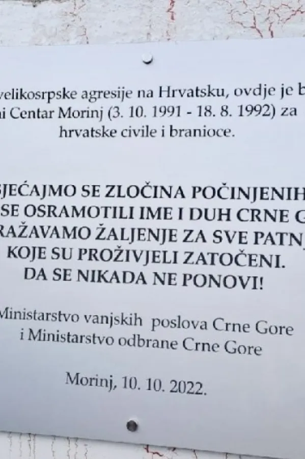 Hrvatska traži najmanje 17 miliona eura zbog logora Morinj