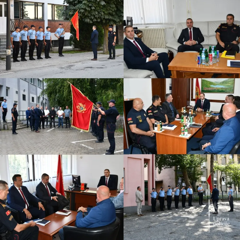 FOTO: Uprava policije Crne Gore
