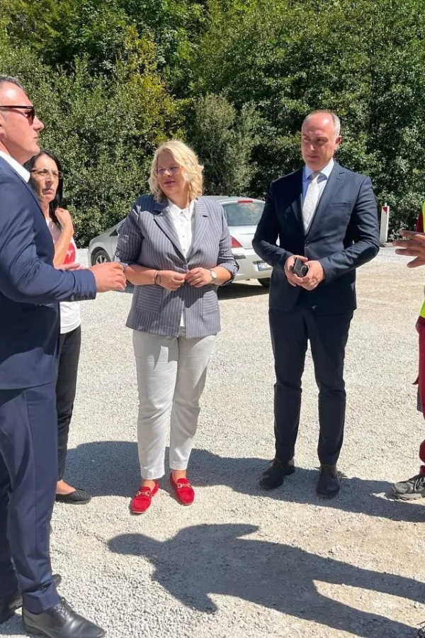 Vukićević posjetila Petnjicu: Realizovani i započeti ključni infrastrukturni projekti