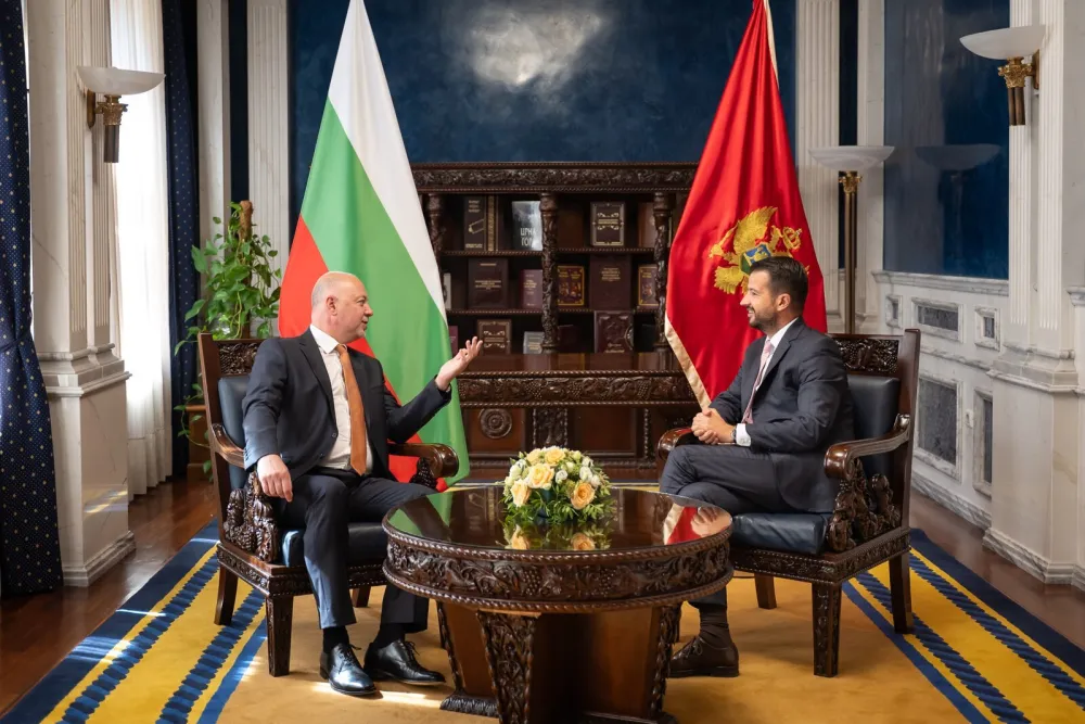 Milatović -&nbsp;Željaskov: Bugarska snažan partner na evropskom putu Crne Gore