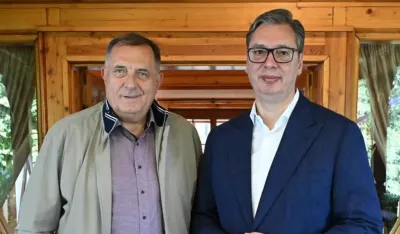 Dodik sa Vučićem: Pokazano koliko su Srpska i Srbija neraskidivo vezane