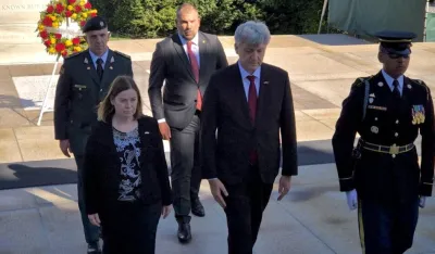 Krapović položio vijenac u Arlingtonu: Odao počast svim vojnicima koji su poginuli u službi SAD