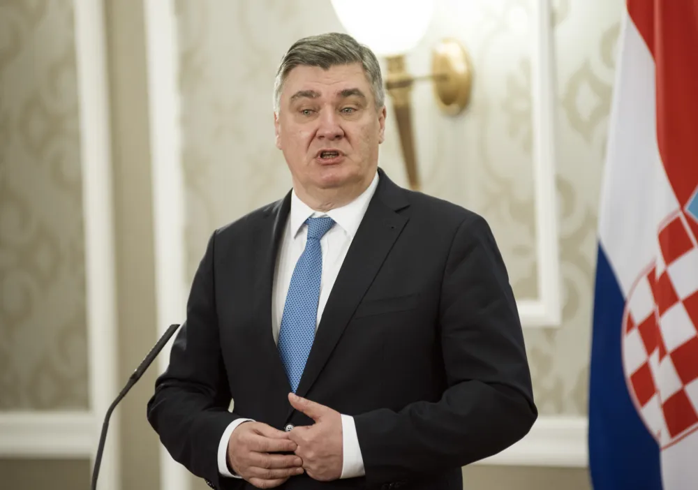 Milanović osudio posjetu izraelskog ministra Zagrebu