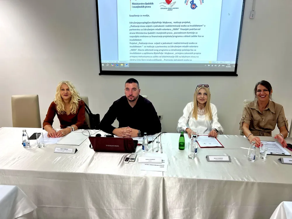 U Bijelom Polju promovisana&nbsp;jednakost&nbsp;osoba sa invaliditetom