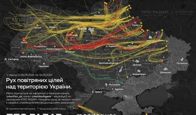 Kako su ruski dronovi zavr&scaron;ili u Poljskoj: Ukrajinci objavili mapu ciljeva jednog od najmasovnijih napada Moskve