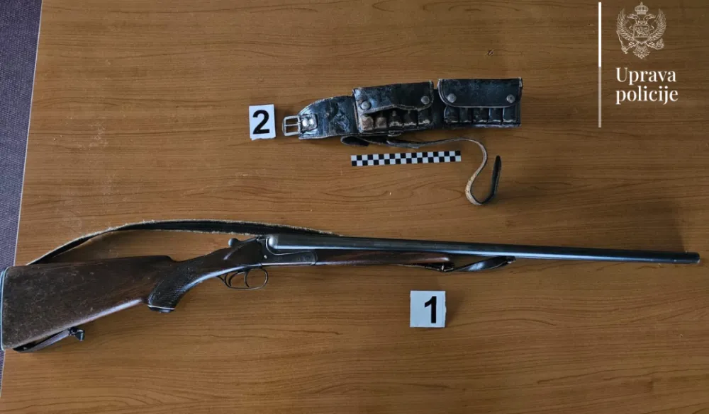 U Beranama oduzeti pu&scaron;ka i municija, krivična prijava protiv jedne osobe
