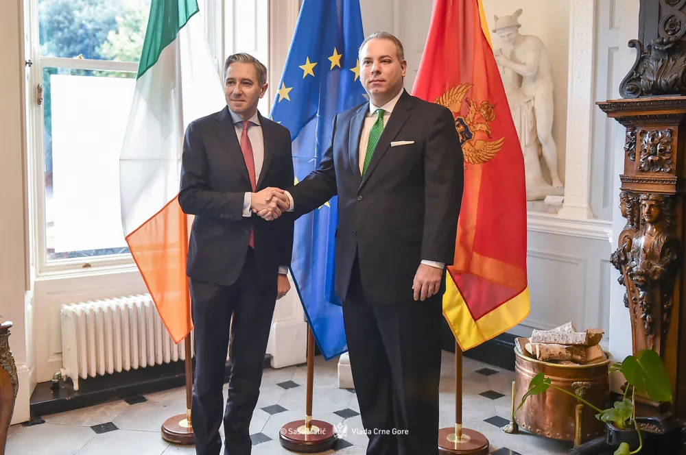 Ivanović-Haris: Irska stoji uz Crnu Goru na putu ka EU