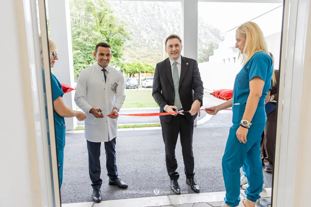 U SB "Vaso Ćuković" u Risnu svečano otvoren prijemno-urgentni blok