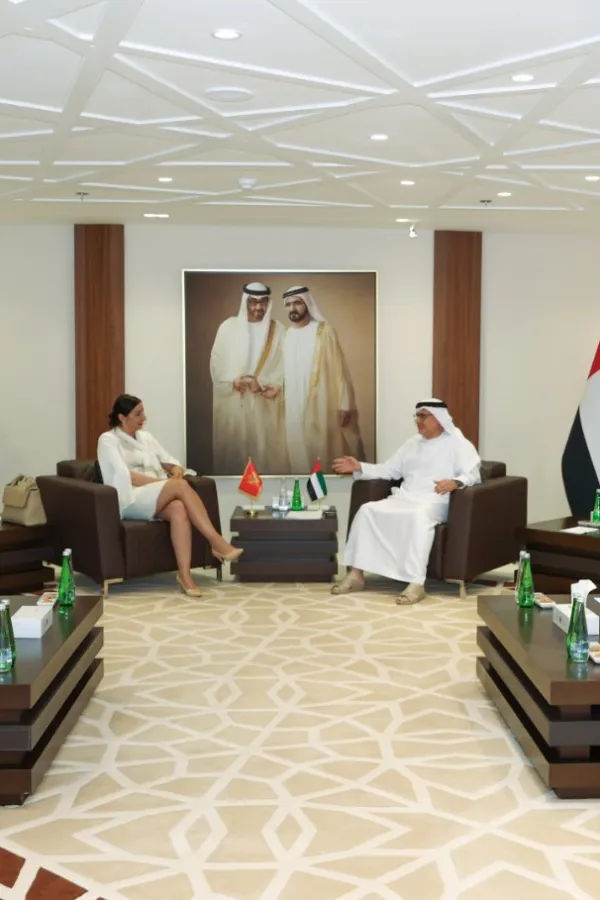  Anđela Jak&scaron;ić-Stojanović, boravi u radnoj posjeti Ujedinjenim Arapskim Emiratima
