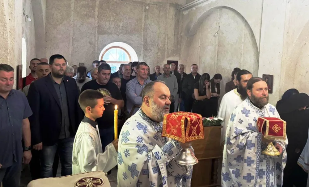 Praznik Usjekovanja glave Svetog Jovana Кrstitelja liturgijski proslavljeno u selu Кuta u Župi nik&scaron;ićkoj