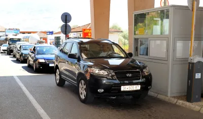 Granična policija oduzela vozilo i vozačku dozvolu
