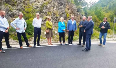 Na dionici puta Slijepač most &ndash; Pavino Polje &ndash; Trlica obnovljen asfalt