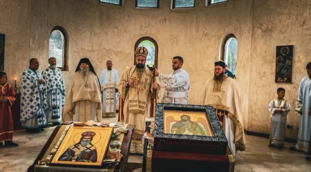 Osve&scaron;tan Parohijski dom u Plužinama: Gramata za ministra Vladimira Jokovića