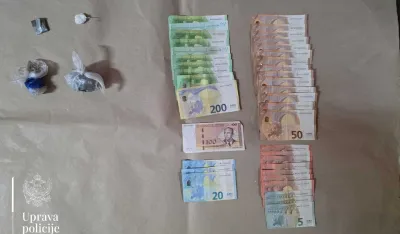 U Budvi uhap&scaron;eni državljani Srbije i Turske, pronađeni kokain, marihuana i oko 2.000 eura