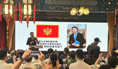 Dritan Abazović u Pekingu