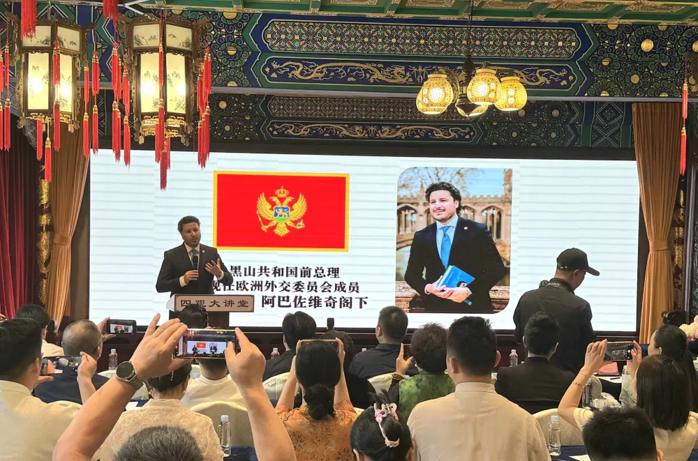 Dritan Abazović u Pekingu