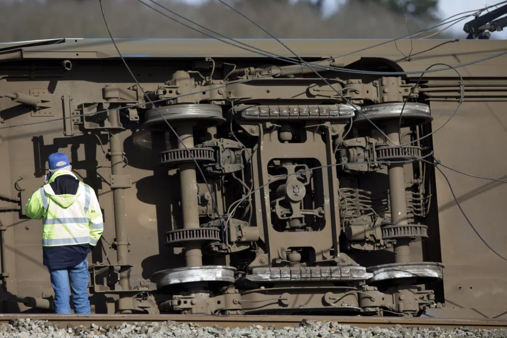 Željeznička nesreća, ilustracija