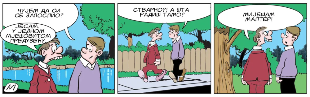 Mirko Zulić strip Dana