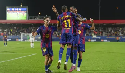 Slavlje fudbalera Barselone