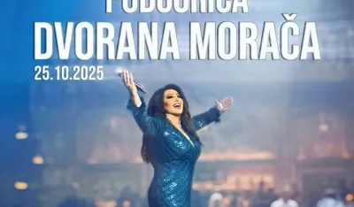 Koncert za sva vremena: Dragana Mirković&nbsp;25. oktobra ponovo u&nbsp;SC &bdquo;Morača"