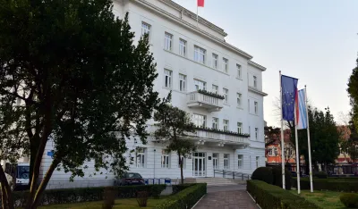 Podgorica 2023, Podgorica, Zgrada glavnog grada, gradonacelnik, zgrada opstine, opstina Podgorica