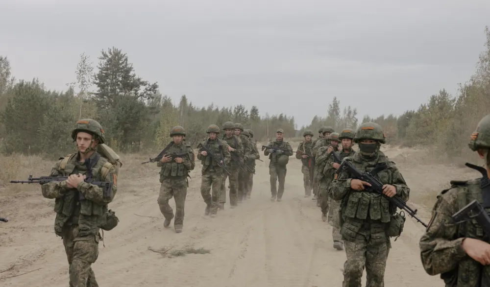 Ruski vojnici na vježbi Zapad 2025 