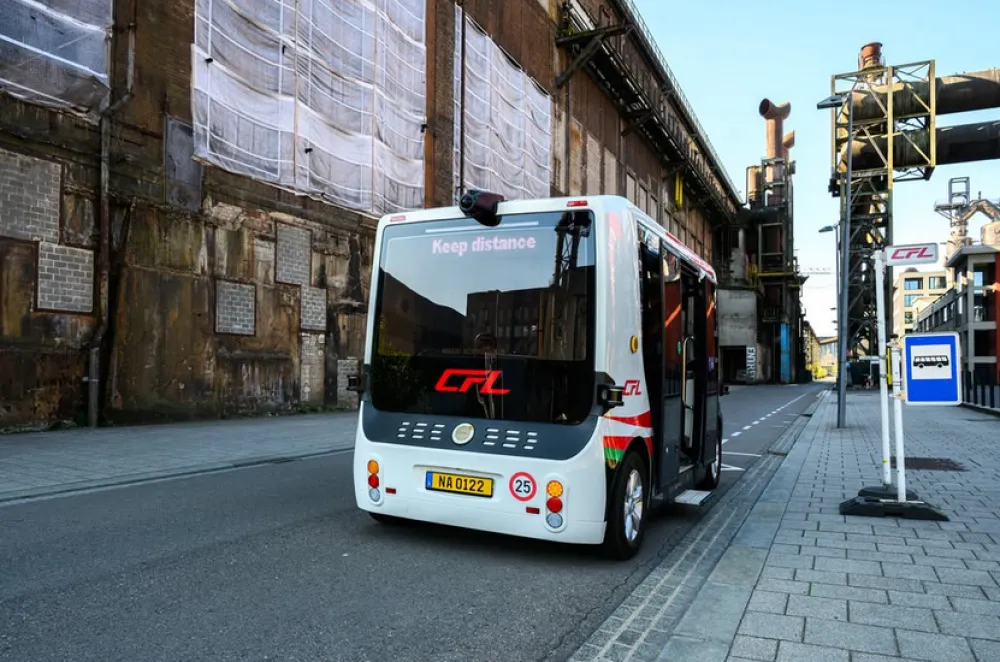 Autobus bez vozača u Luksemburgu