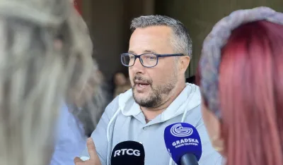 Protest radnika RTCG, Zoran Leković