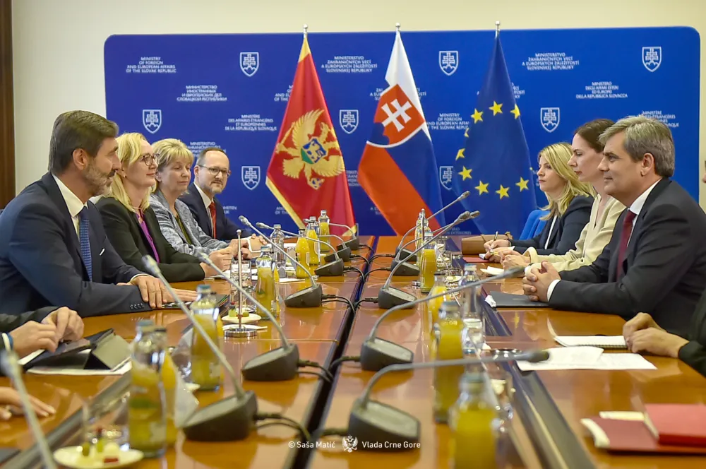 Ibrahimović u Bratislavi: Slovačka snažno podržava &scaron;to skorije članstvo Crne Gore u EU