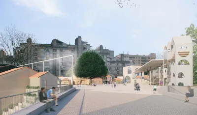 Trg Božane Vučinić biće pje&scaron;ačaka zona, ulazi u garažu sa dvije strane