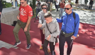 Са протеста 