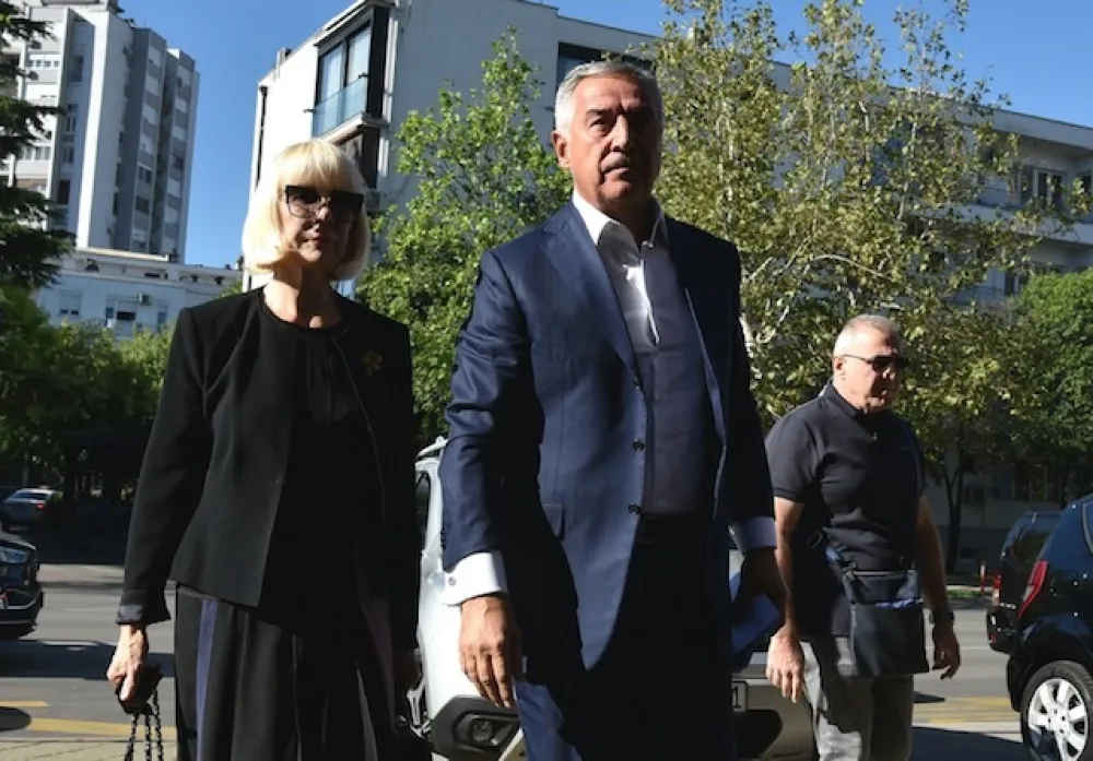 (VIDEO) Đukanović stigao u Osnovni sud