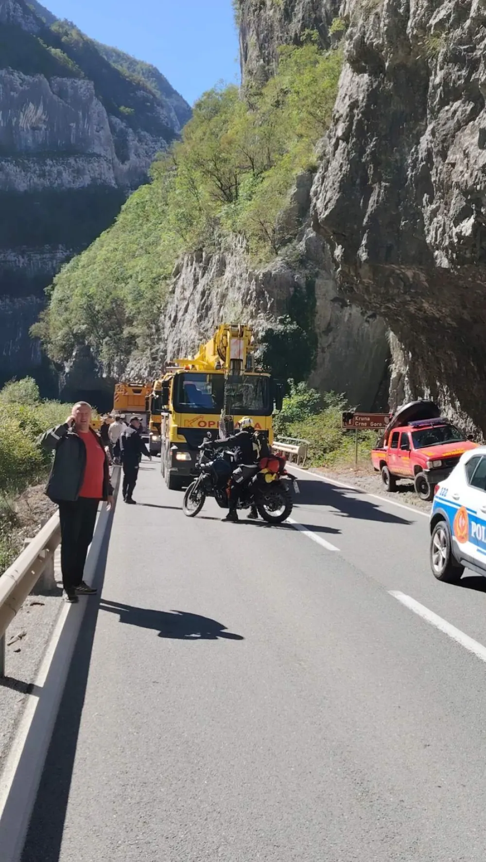 Platije:&nbsp;&Scaron;leper sletio u Moraču, poginuo&nbsp;državljanin Kosova