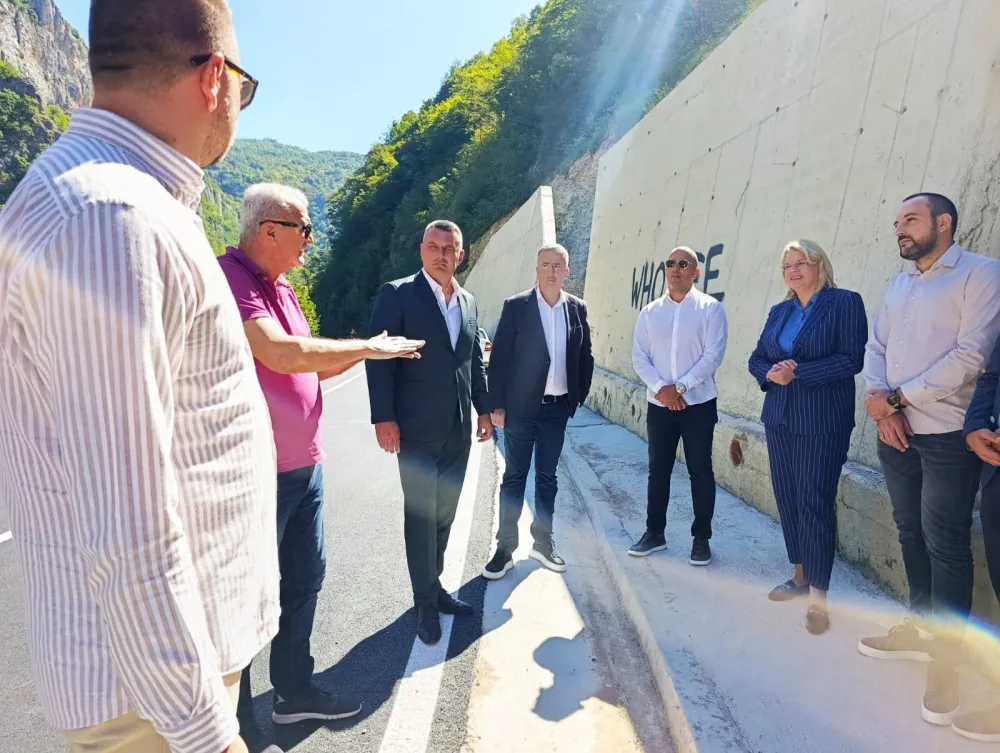 Zavr&scaron;ena sanacija klizi&scaron;ta Dobrakovo između dva granična prelaza