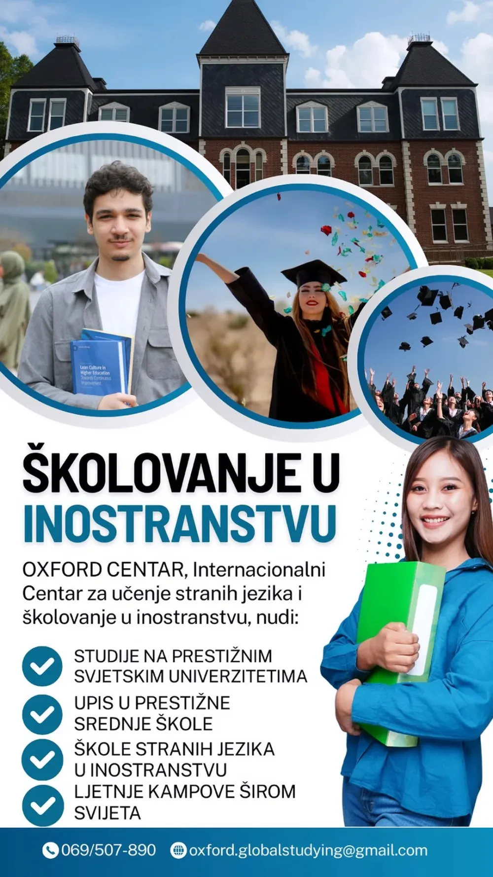 (FOTO) Stipendije za srednje &scaron;kole i univerzitete u inostranstvu
