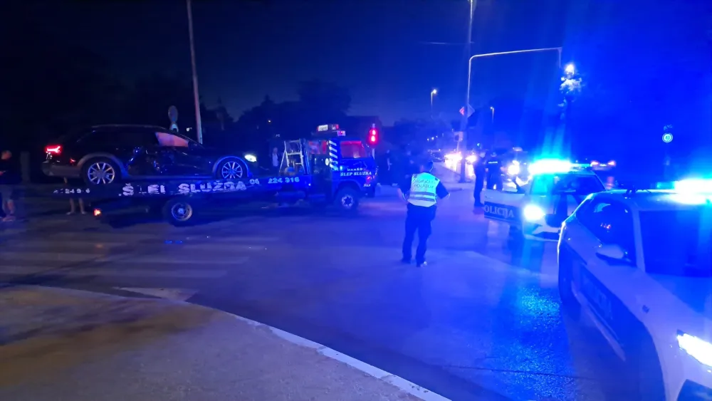 (VIDEO) Sudar u centru Nik&scaron;ića