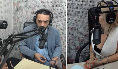 Aleksandar Dragićević u studiju Radija D