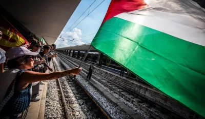 (FOTO/VIDEO) &Scaron;irom Italije protesti zbog Gaze
