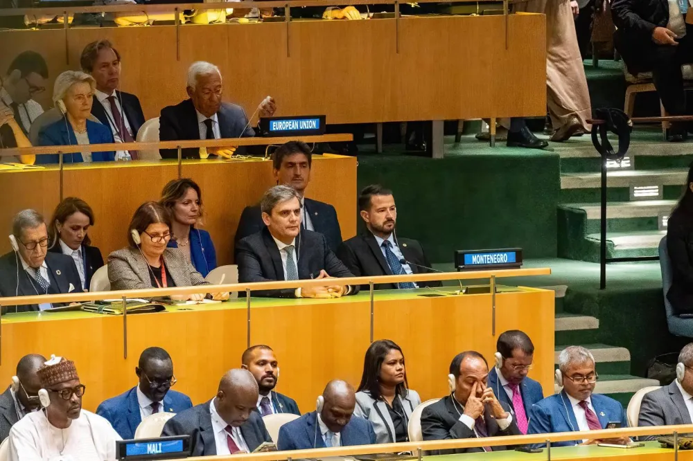 (FOTO) Milatović na otvaranju Generalne debate Ujedinjenih nacija