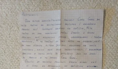 Pritvorenici koji &scaron;trajkuju glađu upozoravaju: Od ponedjeljka opozivamo ponomoćje advokatima