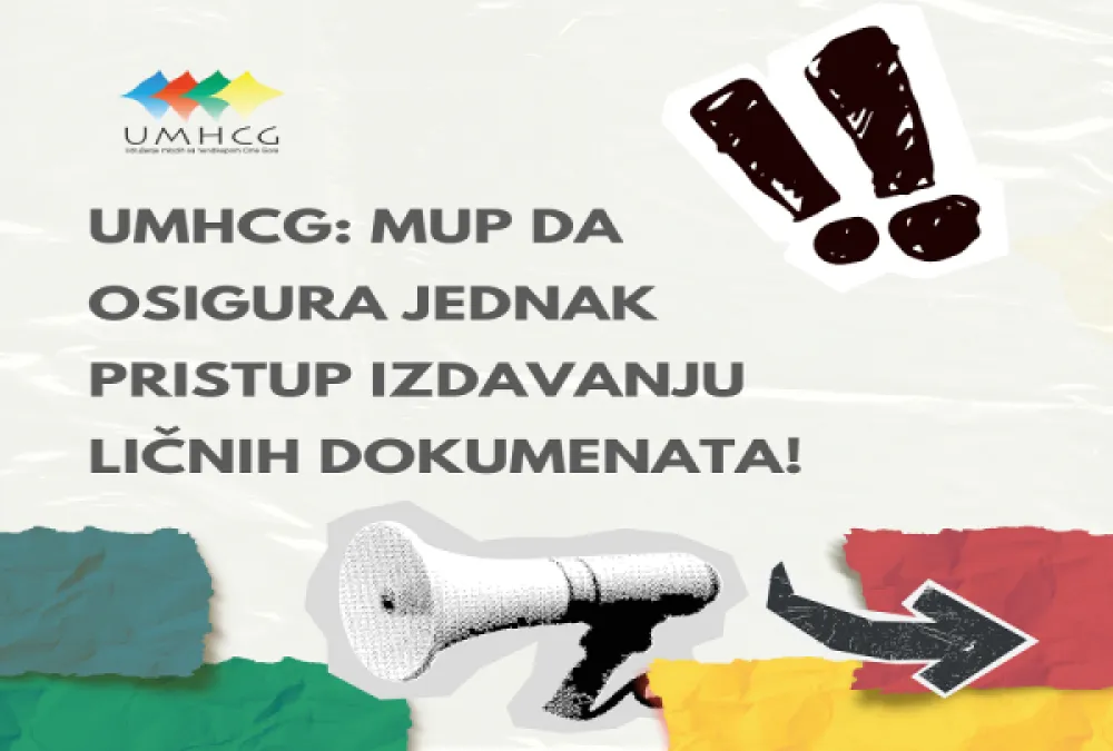 UMHCG: MUP da osigura jednak pristup izdavanju ličnih dokumenat